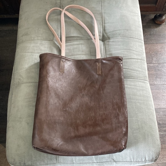 S•Q 2 in 1 reversible tote - Picture 3 of 9